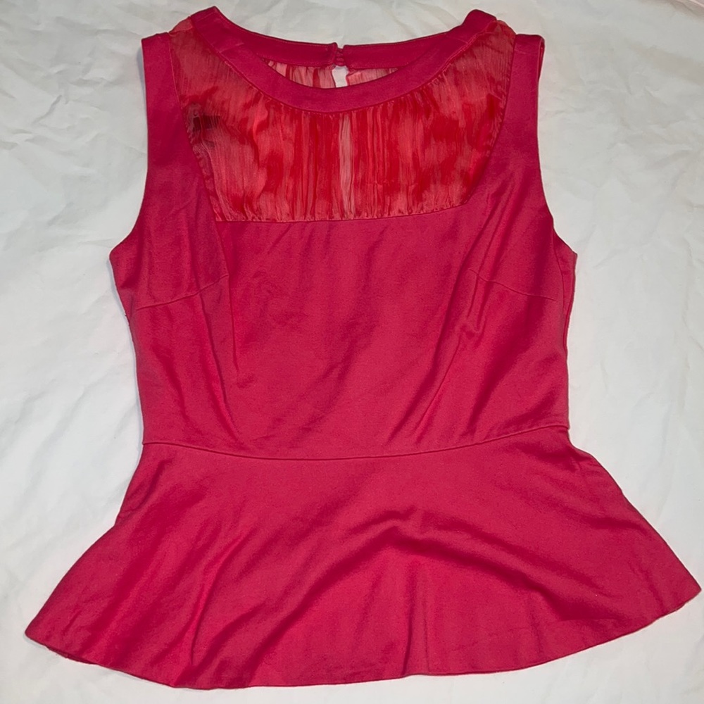 Hot pink bebe top